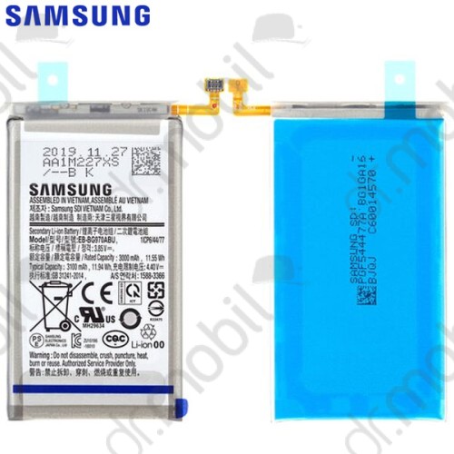 Akkumulátor Samsung Galaxy S10e (SM-G970) 3100mAh Li-iON  EB-BG970ABU / GH82-18825A